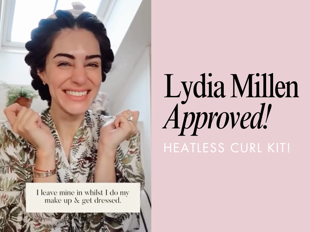 Achieving Perfect Curls with the Silkenberry Heatless Curl Kit: Lydia Millen's Incredible Results