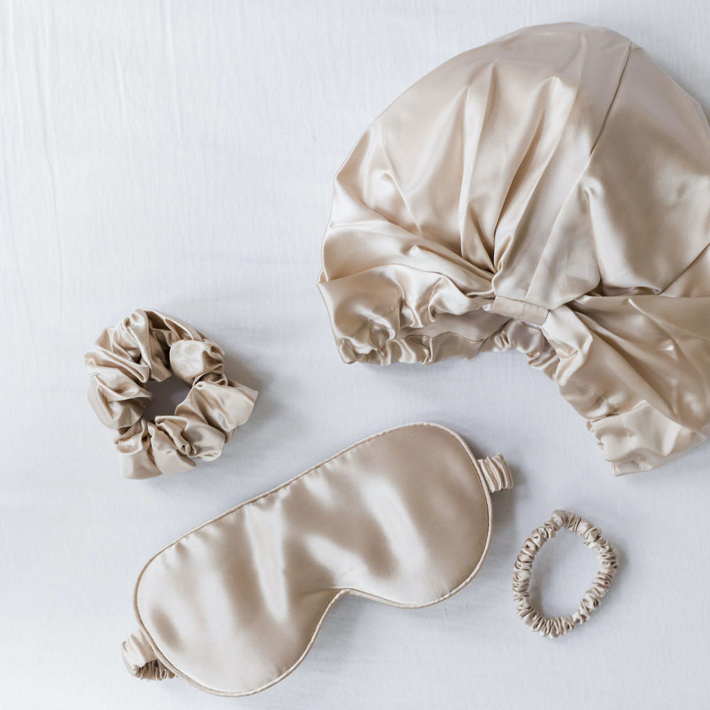 Luxury Silk Sleep Bonnet Gift Set