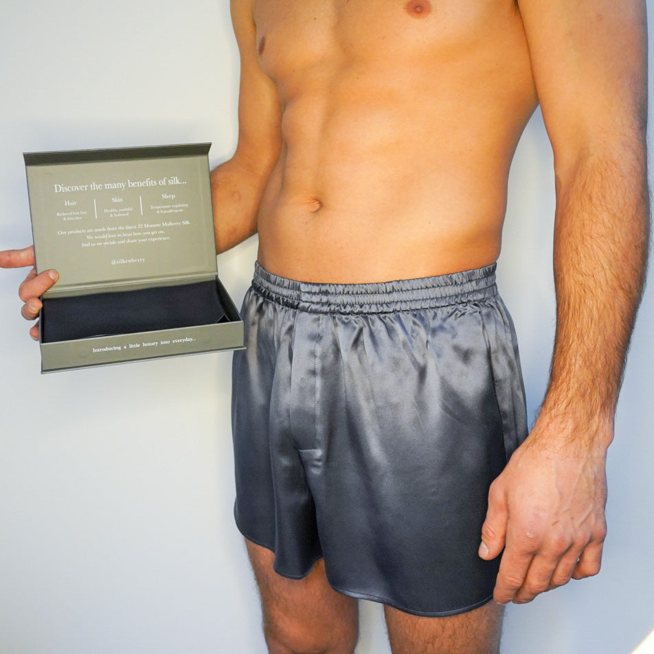Silkenberry MAN Luxury Silk Boxer Shorts