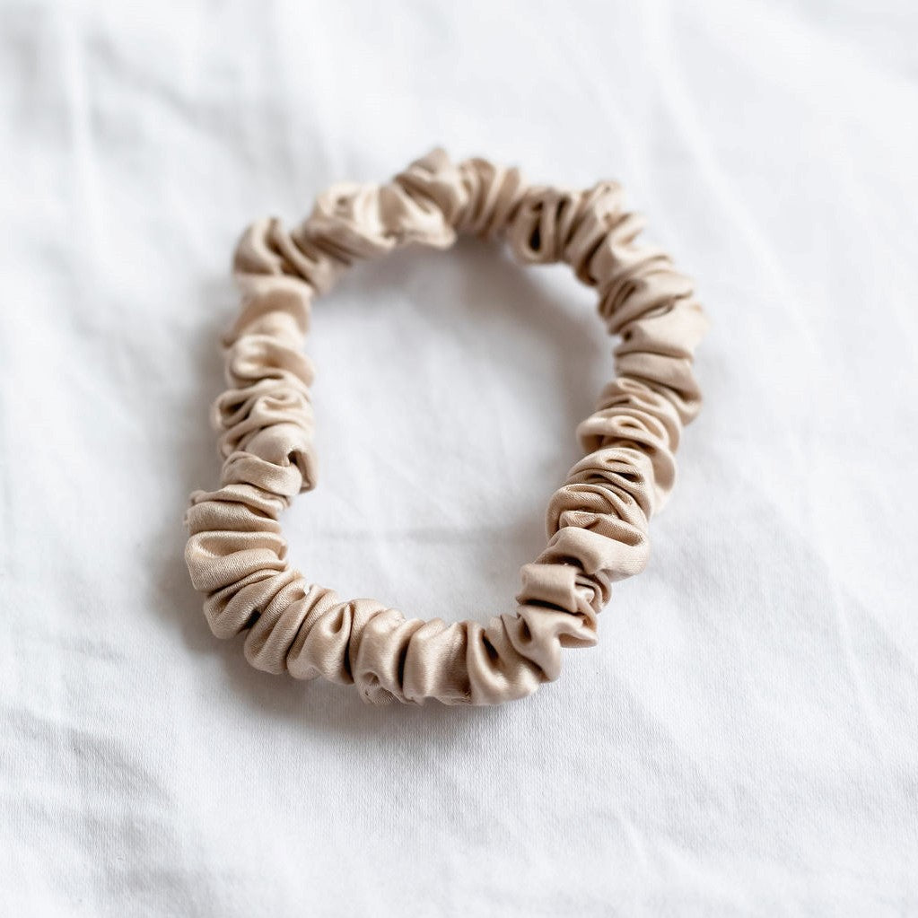 Silk Skinny Scrunchie