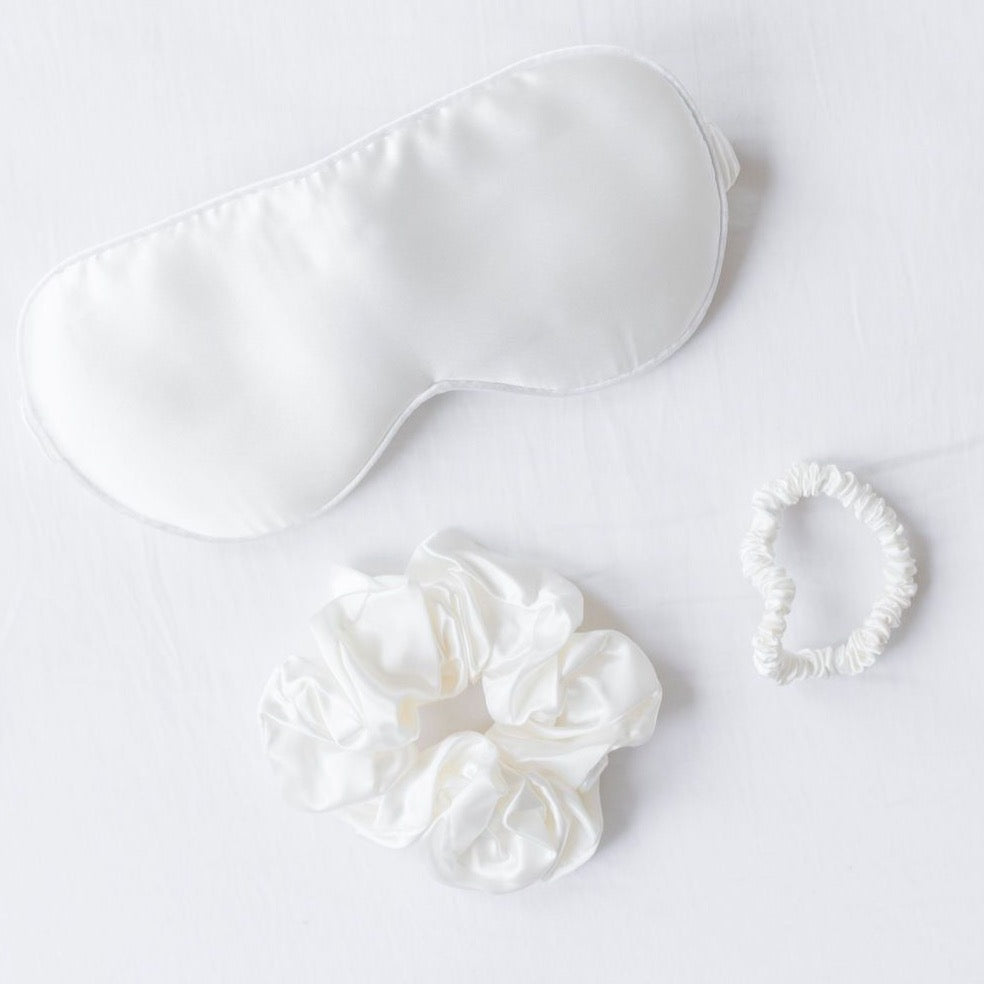 Silk Eye Mask Sleep Set